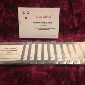 Eyebrow Numbing Patch – Duo Blend